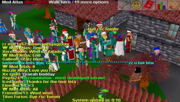 Runescape chat